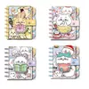 Nuevo Jiikawa Dibujo Animado Lindo Perro Dibujado con Línea Cuaderno Portátil Diario para Niños