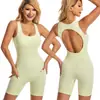 Sujetador Deportivo para Mujer, Mono de una Pieza Push-Up Cómodo para Fitness con Almohadillas en el Pecho, Levantamiento de Glúteos, Espalda Hermosa, Moldeador Corporal, Ropa de Yoga