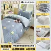 Juego de ropa de cama completo para dormitorio universitario, juego de sábanas bajeras de seis piezas 100% algodón para literas, juego de tres piezas de algodón puro al por mayor