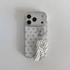 Las populares alas de lunares con purpurina fina son adecuadas para la funda del teléfono Apple 18 Pro Max, accesorios para iPhone 17 Pro, 16/15