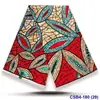 Estilo transfronterizo de comercio exterior tela batik de doble cara falda colorida para mujer tela estampada étnica en stock al por mayor