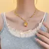 Collar Retro Doble Capa Rosa Seco para Mujer 2025 Nuevo Diseño de Nicho Cadena para Clavícula Moda Elegante Accesorios de Lujo Accesibles