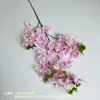 Ramas Artificiales Grandes de Flor de Cerezo para Decoración de Salón de Bodas, Arreglo de Árbol de Flor de Cerezo para Tienda, Decoración de Pasillo, Accesorios para Arreglos Florales, Ramas de Flor de Cerezo