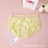 Novas calcinhas japonesas sem costura de renda fofas femininas respiráveis sexy de cintura média sem costura calcinhas de quadril para meninas