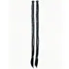 Trenza de pelo trenzado transfronteriza de Amazon 22/26 pulgadas sintética de 3 trenzas adecuada para el uso diario y fiestas de mujeres