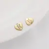 Comercio Exterior Transfronterizo Zircón Colgante de Corazón de 26 Letras Pulsera DIY Collar Encanto de Corazón en Inglés Venta al por Mayor