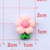 Mini flor de cerejeira de folha nova diy cola creme de telefone móvel shell jóias acessórios de resina atacado hairpin material saco