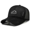 Gorra de Béisbol Transpirable de Malla Transfronteriza para Hombres, Sombrero de Sol para Verano, Gorra Deportiva para Exteriores, Gorra de Malla Versátil y de Moda