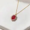 Estilo Europeu e Americano Preço Especial Aço Titânio Ouro Rosa Alta Qualidade Preservação de Cor Borla Cinturinha Moda Corrente Clavicular para Mulheres