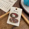 Coelho Feito à Mão Novo Urso Desenho Animado Kt Grampo de Cabelo Acessórios de Cabelo para Crianças Menina Doce Franja Cabelo Fino Adorno de Cabeça Grampo de Cabelo