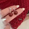 Aretes de Cinabrio para Mujer, Aretes Amigables con los Oídos, Modelo 2026, Estilo de Doble Uso, Elegantes Accesorios para Orejas, No es Necesario Quitar al Dormir, Clavillos para Hélix, Clavillos para Cartílago