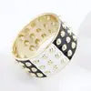 Nuevo Pulsera de Aceite Goteante Europea y Americana de Cloisonné para Mujer Pulsera de Temperamento Moda y Versátil Joyería al por Mayor