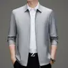 Chaqueta de Marca para Hombre de Gama Alta Casual Estilo Papá para Adultos de Mediana Edad y Mayores Primavera y Otoño Delgada Marco Nuevo Liderazgo Ejecutivo Chaqueta Ropa para Hombre