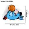 Insignias de Metal de Personajes de Dibujos Animados de Cine y Televisión Europeos y Americanos Winnie the Pooh y Tigger Broche de Aleación Puerquito Pijer Pin