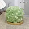 Hilo de mohair mezclado a mano con textura de pelo, hilo especial para bolsos de bricolaje, color caramelo, suave para sombreros hechos a mano, hilo para suéteres de ganchillo