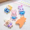 Dibujos Animados Anime Animal Zorro Pequeño Resina Accesorios Bricolaje Pegamento Crema Pasador Funda de Teléfono Colgante Accesorios Colgantes Materiales