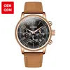 Fabricantes de Relojes Personalizan Plantas de Procesamiento OEM para Relojes de Cuarzo, Exportan Relojes Multifuncionales para Hombre de Marca Privada Transfronteriza, con una Cantidad Mínima de Pedido