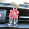 Celebriade da Internet Frasco Vazio de Perfume Daisy Desodorante de Carro Enfeites Criativos Saída de Ar do Carro Frasco de Perfume Clipe de Aromaterapia