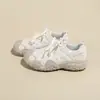 Zapatos de Malla Transpirables para Papá 2026 Primavera Blanco Forrest Gump Zapatos de Entrenamiento para Mujer Zapatos Deportivos Casuales Transpirables Zapatos de Senderismo