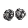 Accesorios de Joyería DIY Cuentas de Agujero Grande Cristal Diamante Círculo Corte Diamante Completo Cuentas Espaciadoras Pulsera Collar Cuentas Diseño Original