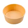 Caja de Pastel de Capas de Durian de 6 pulgadas de Moda Tazón de Frutas de 7 pulgadas Molde de Chiffon Espesado Resistente a Altas Temperaturas Caja de Embalaje