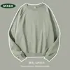 Sudadera Pesada de Felpa con Cuello Redondo 460g Talla EU Sudadera Unisex Color Sólido Pulóver Transfronterizo Europeo Americano
