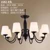 Luminárias Rústicas Simples Estilo Europeu para Jardim de Campo para Sala de Jantar, Quarto, Sala de Estar, Iluminação Atmosférica, Lustre Estilo Americano, Luminária de Sala de Estar