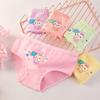 Roupa Íntima Infantil Algodão Classe A Meninas Triângulo Desenho Animado Princesa Meninas Bebê Crianças Médias e Grandes Roupa Íntima Meninas Lote em nome de cabelo