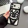 Funda de teléfono Hollow Clown para iPhone 17 Pro Max con Spray de Aceite, Agujero de Refrigeración Apple 16, Cubierta Protectora Mate 15