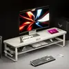 Suporte multifuncional para monitor, rack de armazenamento para computador, organizador de mesa de escritório