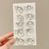 Gomas para el Cabello Dopamina de Verano para Niños, Diademas de Flores Frescas para Niñas Pequeñas, Accesorios para el Cabello para Coletas Altas