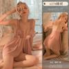 Lencería Divertida Sexy Bata con Volantes Uniforme Hueco Tentación Deseo Puro Traje Pasión Femenino 6578