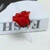 Vela de rosa artificial propuesta Día de San Valentín aniversario de bodas pastel de cumpleaños vela decorativa de ambiente