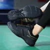 Zapatillas Deportivas Antideslizantes Transpirables de Gran Tamaño Cómodas con Amortiguación Transfronterizas Zapatos de Tenis de Mesa Zapatillas de Bádminton de Entrenamiento Profesionales para Hombre de Caña Baja