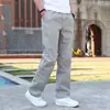 Pantalones de Trabajo para Hombre, Talla Grande, Pantalones Casuales Finos Sueltos para Exteriores, Pantalones Rectos Resistentes a la Suciedad para Reparación de Automóviles