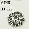 Xizang Torque de Plata Espaciadores Cuentas Juego Cultural con Cuentas Pulsera de Cuentas Accesorios Junta DIY Cuentas Joyería con Cuentas