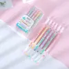 Papelería Creativa Transfronteriza Set de Marcadores Doble Punta Regalo para Niños Suministros de Oficina Plumas de Colores para Graffiti Plumas Hechas a Mano para Dibujo
