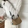 Bolsa de Palha Trançada Tendência Verão para Mulheres 2026 Novo Estilo de Férias Bolsa Dumpling Versátil para Trabalho Casual Ombro Transversal