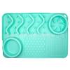 Amazon Atualizado Pet Cat and Dog Produtos Lick Bowl Ventosa Forte Resistente a Mordidas Pet Lick Pad Silicone Bowl Pad
