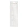 6.5*20cm Tarjeta de Papel para Pasador Extendido 4 Ranuras para Tarjetas Blanco Plata Caliente Papel Especial Clip de Acero para Tarjetas Accesorios para Pasadores Tarjeta