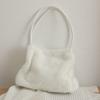 Bolsa Saco Mao Mao Feminina Estilo Coreano Outono e Inverno Textura de Alta Qualidade Design de Nicho Bolsa de Mão para o Dia a Dia