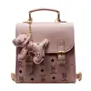 Mochila Transfronteriza para Mujer Nueva Versátil Portátil Bolsa Cuadrada Pequeña Gran Capacidad Moda Nicho Bandolera de un Hombro