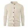 Suéter cárdigan chaqueta casual holgada para hombre de otoño e invierno transfronteriza, engrosado, de moda y moderno, suéter de punto holgado