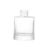 Frasco Cilíndrico Transparente para Aromaterapia, Frasco Difusor de Varetas Sem Chama, 100ml, Garrafa de Vidro para Fragrância de Decoração de Hotel e Casa