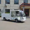 Camión Eléctrico de 1-3 Toneladas de Cuatro Ruedas de Fábrica Vehículo de Transporte a Batería Almacén Volteo Plataforma Plana Camión Eléctrico