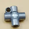 Máquina de Moldeo por Inyección Separador de Aceite Distribuidor Circuito de Lubricación Piezas Tubería de Drenaje de Aceite Conector Fijo de Tres Vías de Dos Vías de Cuatro Vías