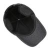 Chapéu masculino de meia-idade e idosos, boné para outono e inverno, inverno inverno, pai de meia-idade, avô, quente, boné de beisebol de algodão