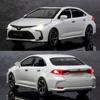Modelo de Carro Toyota Corolla 1:32 Simulação Metal Acousto-óptico Puxar para Trás Liga Metálica Modelo de Carro Brinquedo Coleção Ornamentos