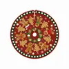 Nueva falda para árbol de Navidad de Amazon, decoraciones para árbol de Navidad, adorno para base con estampado digital de dibujos animados, personalizable con tu propio diseño