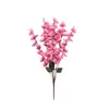 Galho de Flor de Pessegueiro Flor Artificial Flor Seca Única Flor de Cerejeira Enfeites de Sala de Estar Galho Flor de Ameixeira de Inverno Flor de Seda Decoração de Paisagismo Árvore Artificial Artificial